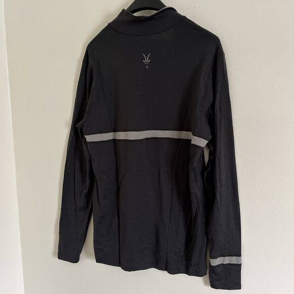 Ibex USA Made Men’s Woolies 250 100% Merino Wool 1/4 Zip Jacket, Gray- Large - Picture 8 of 8